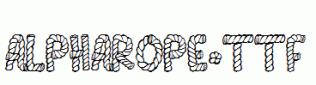 AlphaRope.ttf