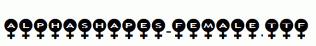 AlphaShapes-female.ttf