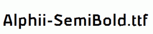 Alphii-SemiBold.ttf
