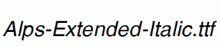 Alps-Extended-Italic.ttf