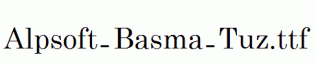 Alpsoft-Basma-Tuz.ttf