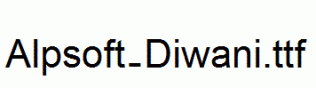 Alpsoft-Diwani.ttf