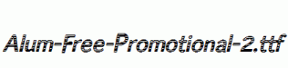 Alum-Free-Promotional-2.ttf