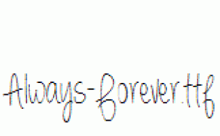Always-Forever.ttf