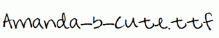 Amanda-s-Cute.ttf