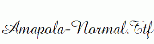 Amapola-Normal.ttf