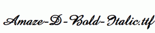 Amaze-D-Bold-Italic.ttf