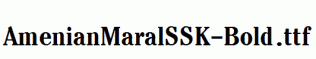 AmenianMaralSSK-Bold.ttf