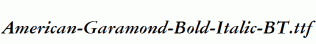 American-Garamond-Bold-Italic-BT.ttf