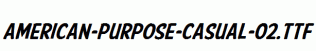 American-Purpose-Casual-02.ttf