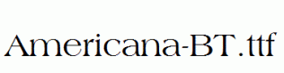 Americana-BT.ttf