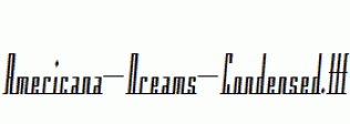 Americana-Dreams-Condensed.ttf