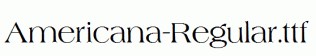 Americana-Regular.ttf