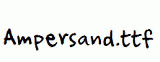 Ampersand.ttf