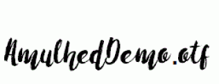 AmulhedDemo.otf