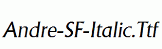 Andre-SF-Italic.ttf