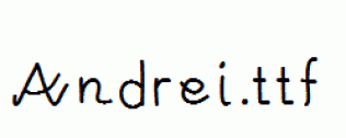 Andrei.ttf