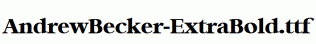 AndrewBecker-ExtraBold.ttf