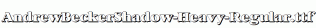 AndrewBeckerShadow-Heavy-Regular.ttf