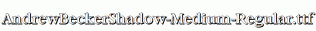 AndrewBeckerShadow-Medium-Regular.ttf