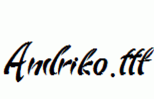 Andriko.ttf