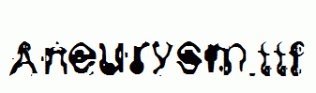 Aneurysm.ttf