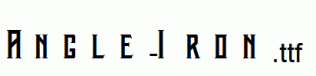 Angle-Iron.ttf