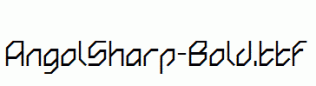 AngolSharp-Bold.ttf