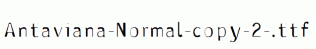Antaviana-Normal-copy-2-.ttf