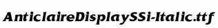 AnticlaireDisplaySSi-Italic.ttf