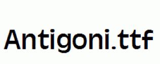 Antigoni.ttf