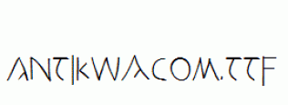 AntikWaCom.ttf