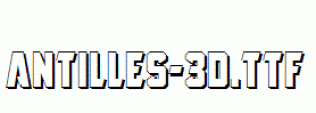 Antilles-3D.ttf