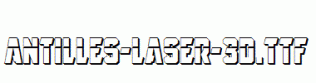 Antilles-Laser-3D.ttf