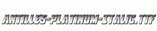 Antilles-Platinum-Italic.ttf