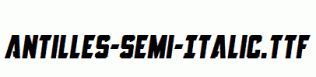 Antilles-Semi-Italic.ttf