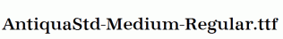 AntiquaStd-Medium-Regular.ttf