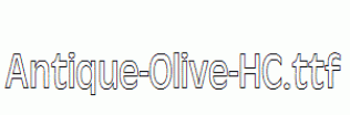 Antique-Olive-HC.ttf