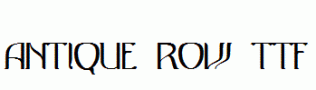 Antique-Row.ttf