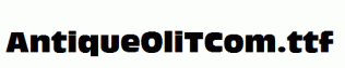 AntiqueOliTCom.ttf