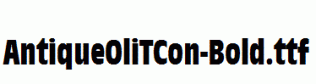AntiqueOliTCon-Bold.ttf
