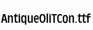 AntiqueOliTCon.ttf