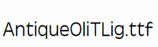 AntiqueOliTLig.ttf