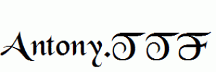 Antony.ttf