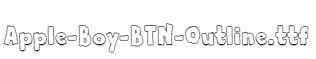 Apple-Boy-BTN-Outline.ttf