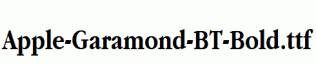 Apple-Garamond-BT-Bold.ttf