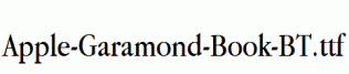 Apple-Garamond-Book-BT.ttf