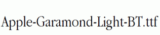 Apple-Garamond-Light-BT.ttf