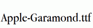 Apple-Garamond.ttf