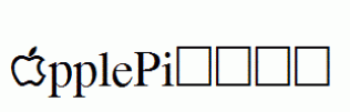 ApplePi.ttf